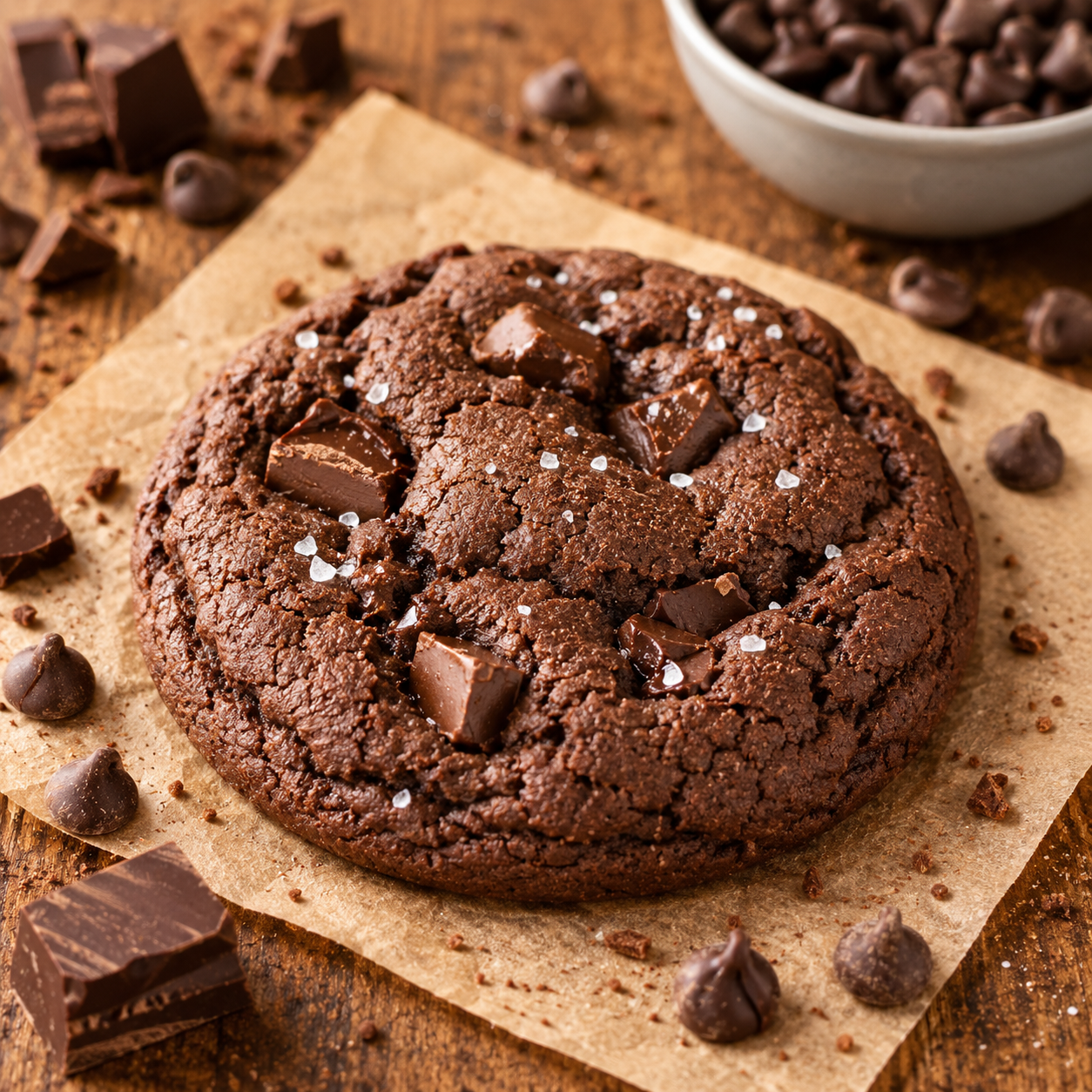 Salted Triple Chocolate Chunk